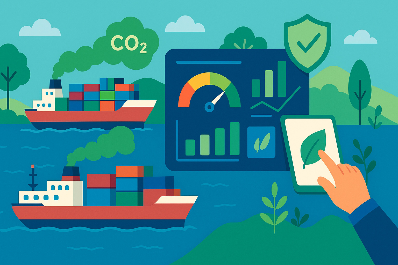 How Carbon Tracking Tools Help Shipping Companies Stay Compliant UACC ae